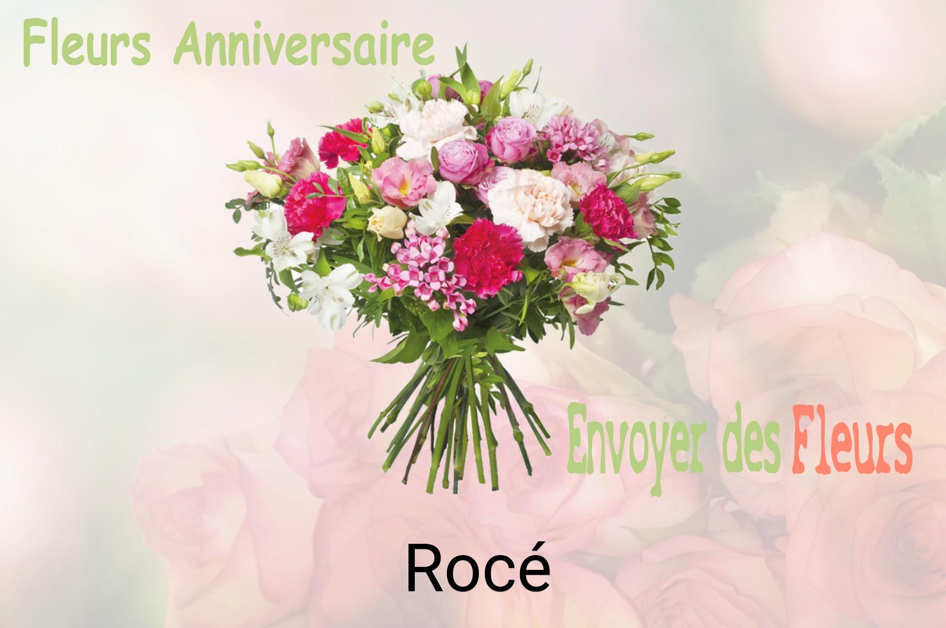 Bouquet de fleurs d’anniversaire livré à Rocé